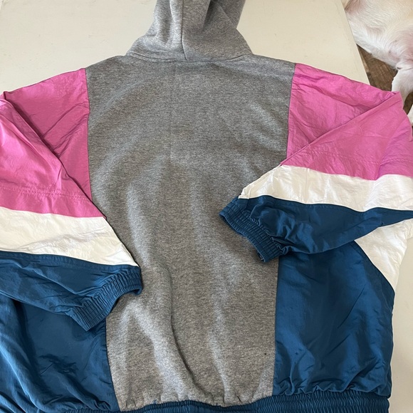 Nike Sportswear Icon Clash Multicolor Hoodie Pullover Windbreaker Womens Size Sm - Picture 6 of 10